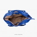Minimal tote bag Jansen Blueberry main compartment