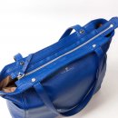 Minimal tote bag Jaxsen Blueberry zipper