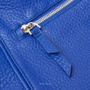 Minimal tote bag Jaxsen Blueberry zipper puller