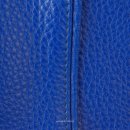 Minimal tote bag Jaxsen Blueberry genuine leather texture 01