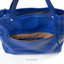 Minimal tote bag Jaxsen Blueberry back compartment