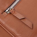 Minimal tote bag Jaxsen Cinnamon zipper puller