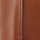 Minimal tote bag Jaxsen Cinnamon genuine leather texture 01
