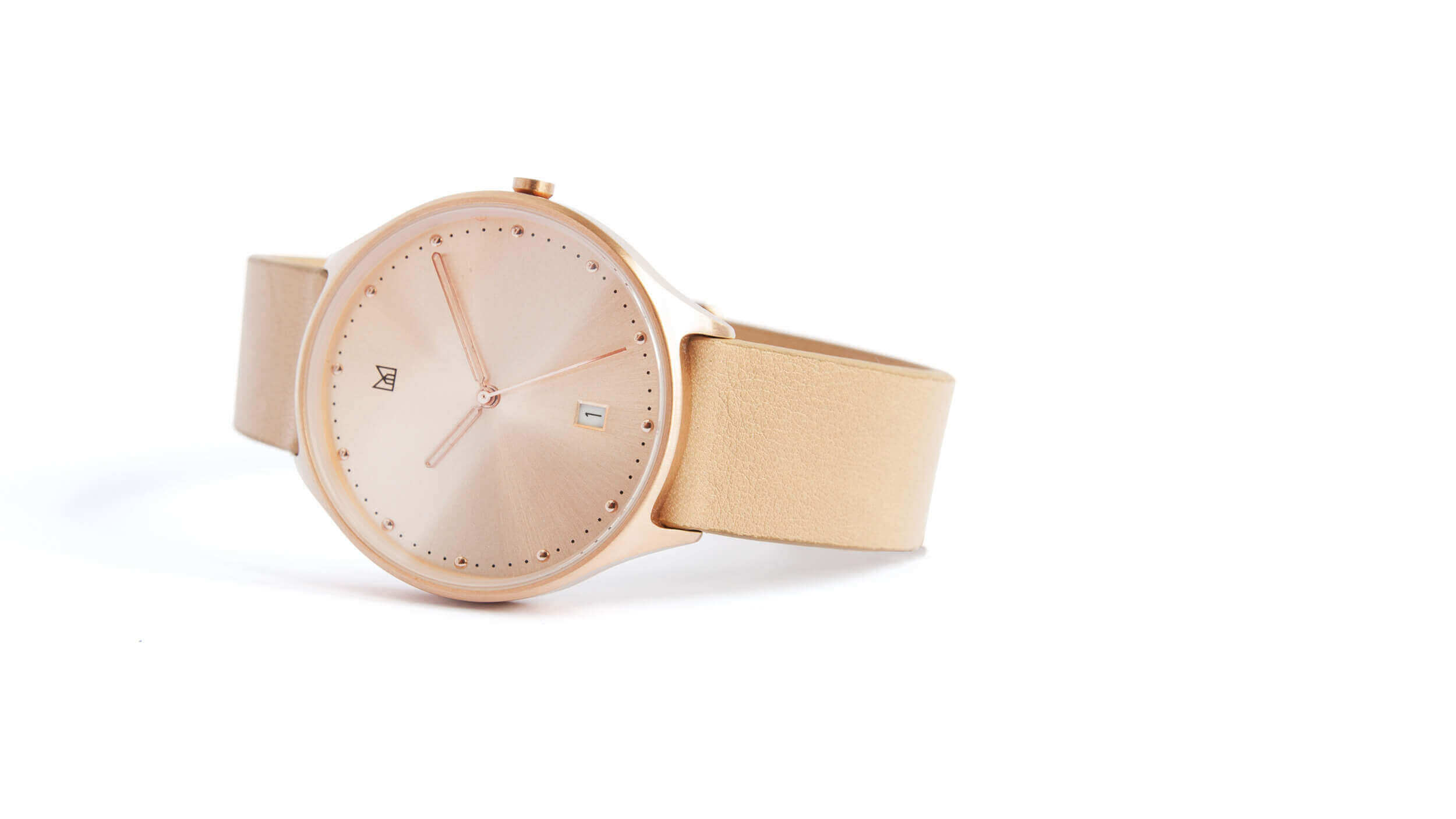 minimal watch neut - rose gold 2